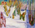 árboles viejos 1925 Edvard Munch